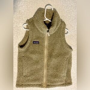 Patagonia Kids Los Gatos Vest Tan Size XS